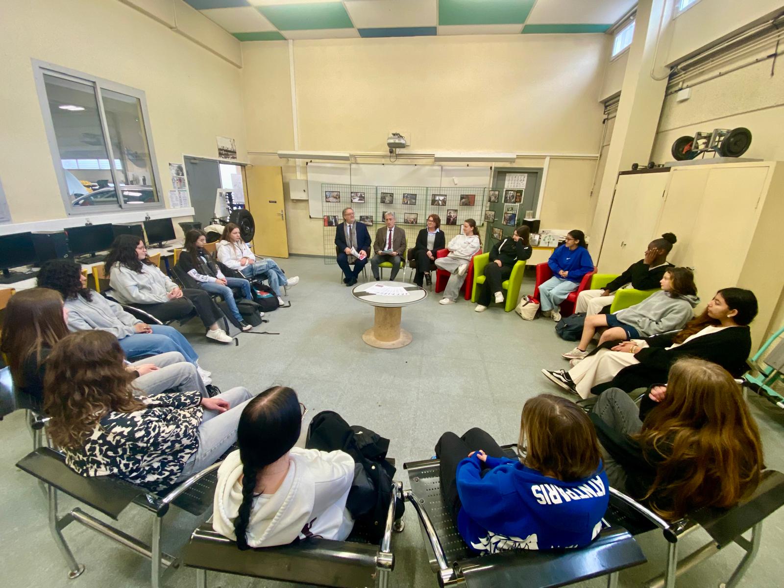 Visite de Monsieur le DASEN